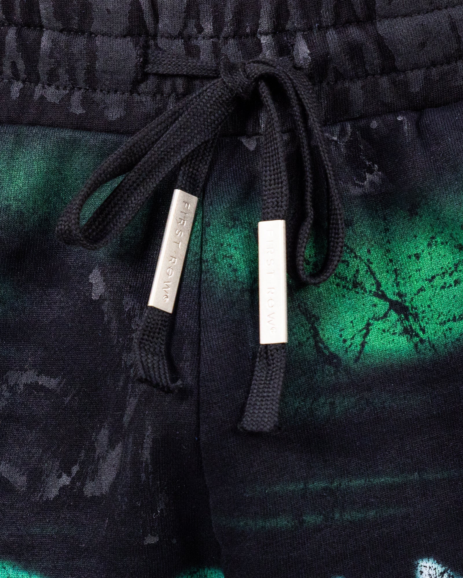 Art Of Escape Men's Black Graphic Shorts