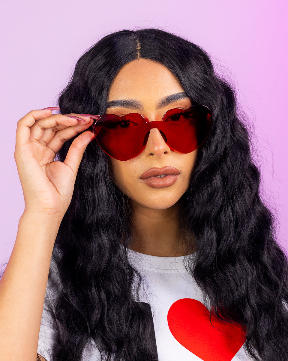 Lolita Heart-Shaped Sunglasses