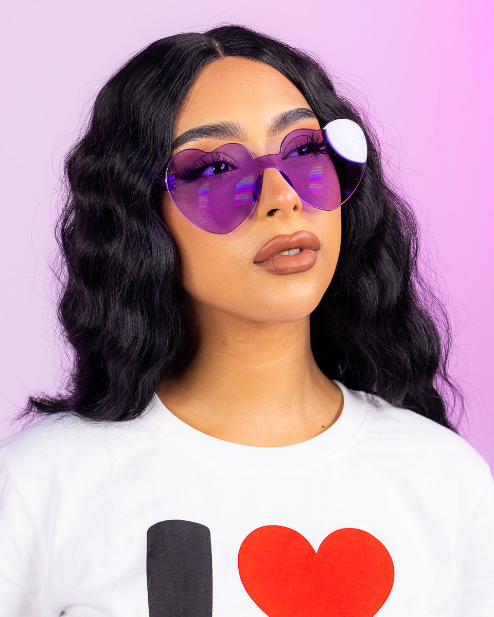 Lolita Heart-Shaped Sunglasses