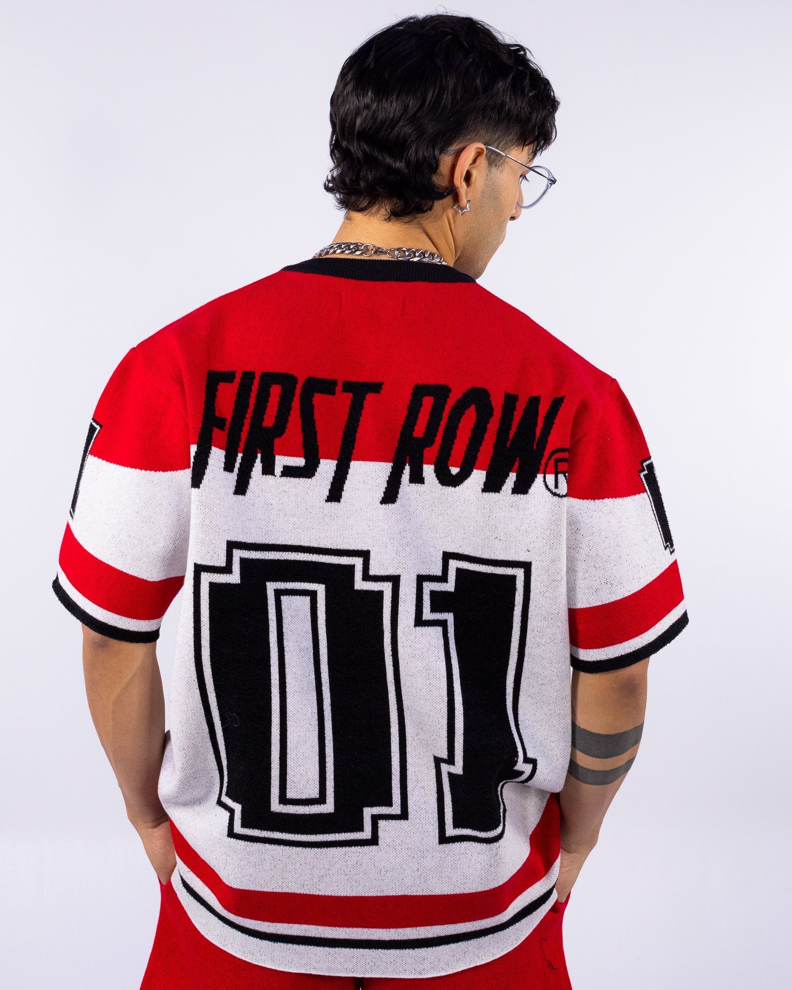 Star Varsity Men's Red Knit Tee