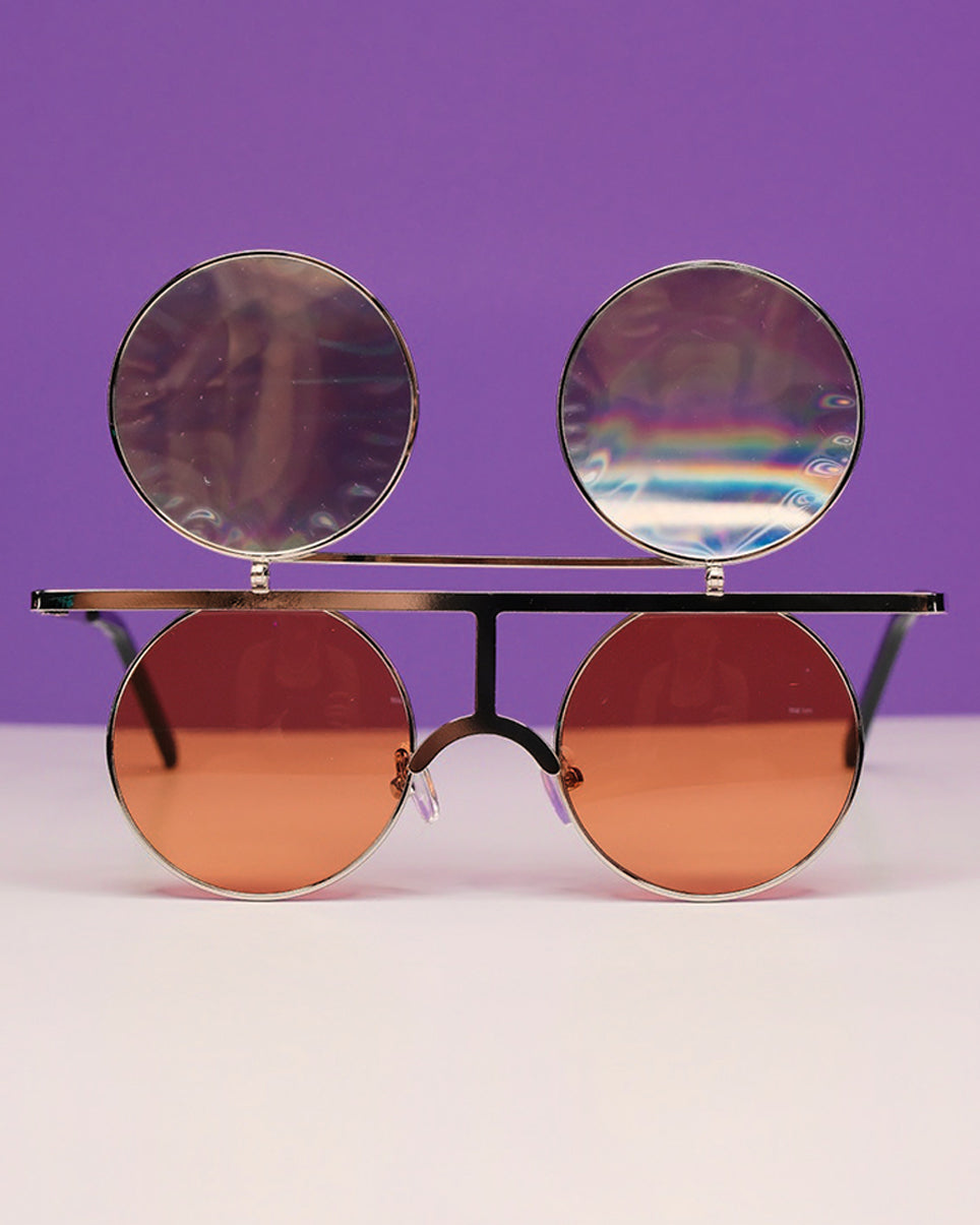 GloFX Flip Diffraction Glasses
