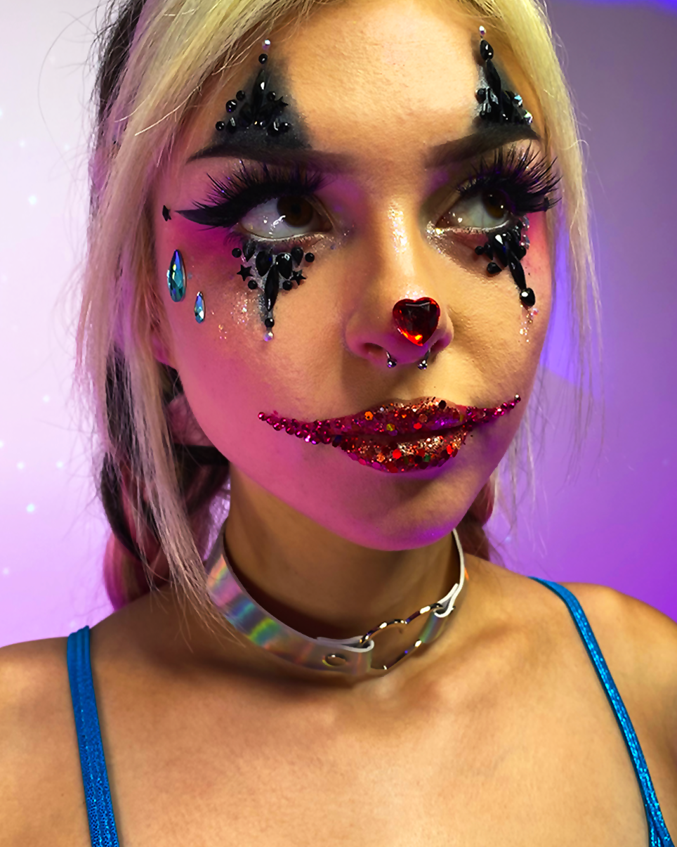 Tears Of A Clown Face Jewels