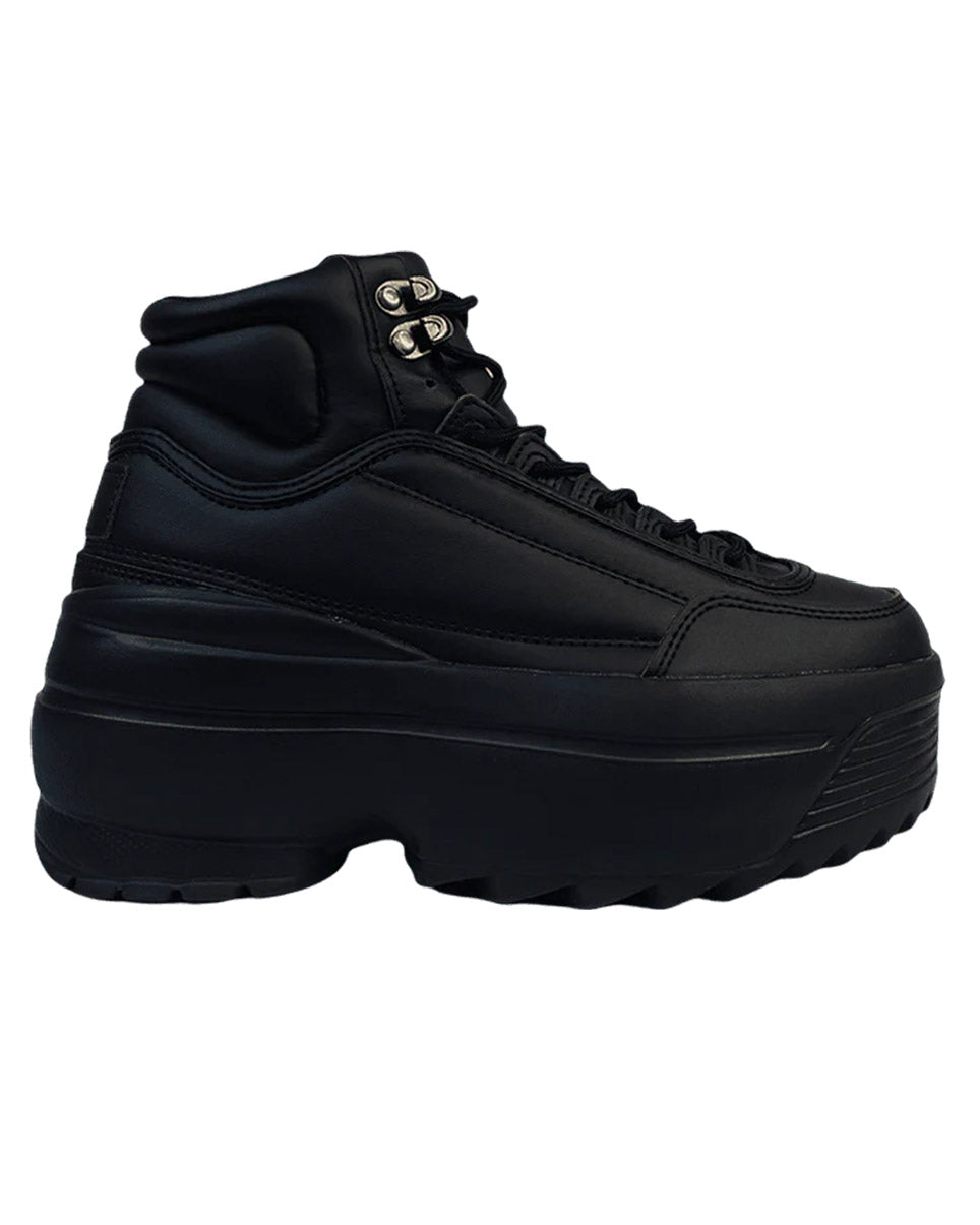 Black High Livin' Women's Hi Top Sneakers