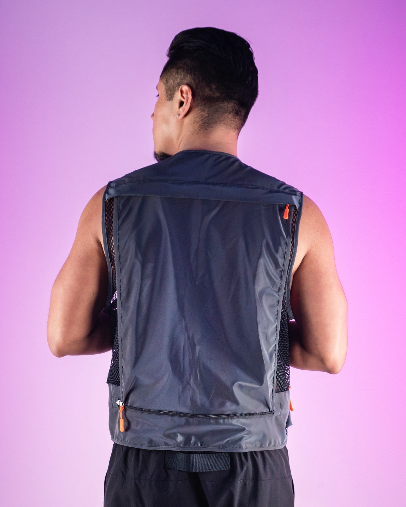 Flash Reflective Utility Vest