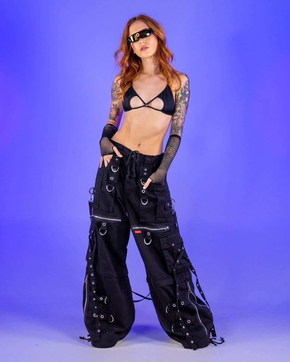 Tripp NYC Zip-Off X-Strap Pants