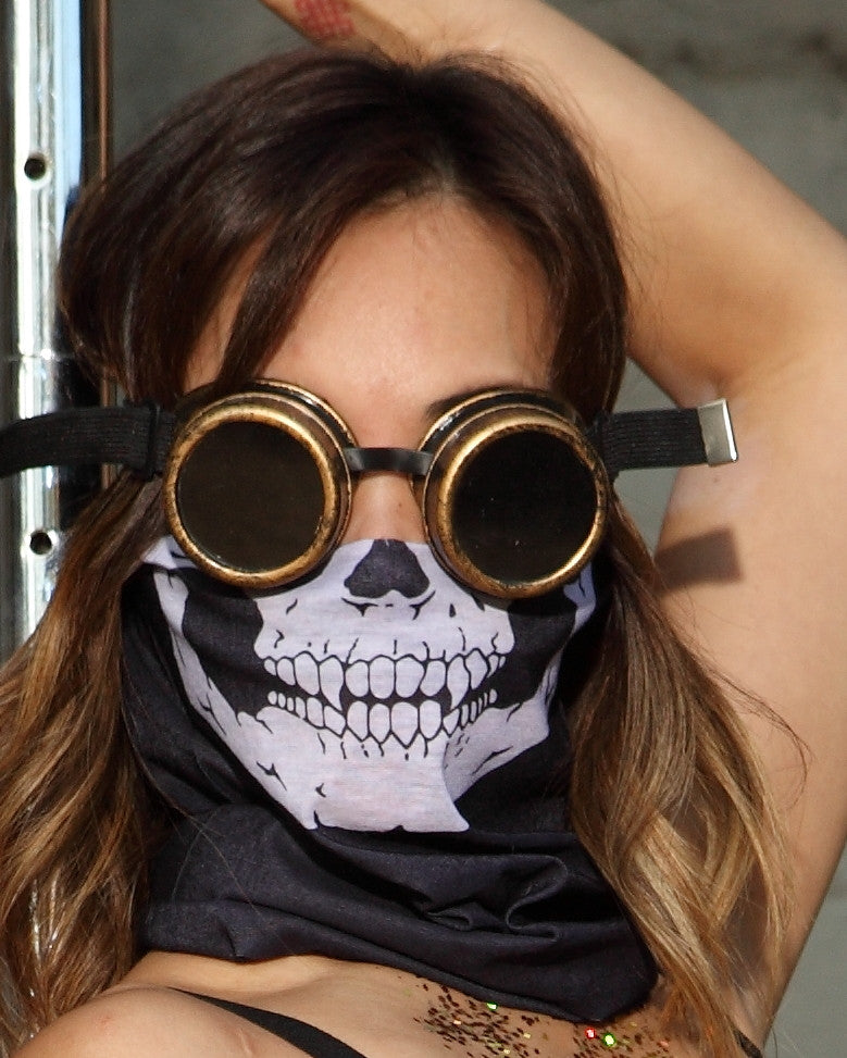 Skull Single Layer Face Mask