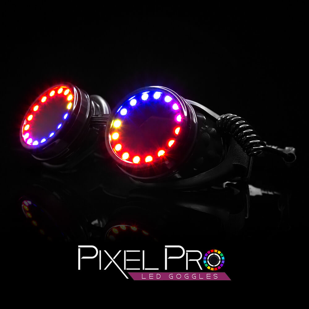 GloFX Pixel Pro LED Goggles