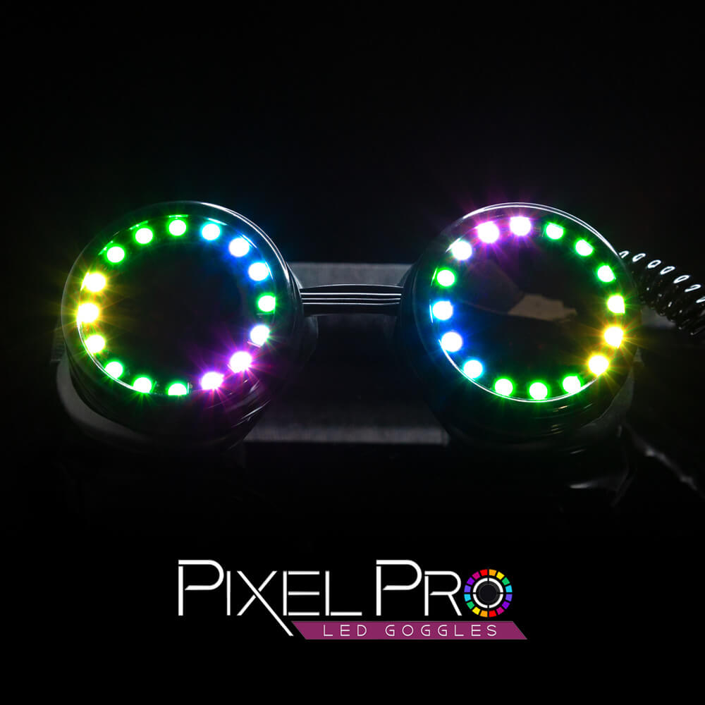 GloFX Pixel Pro LED Goggles