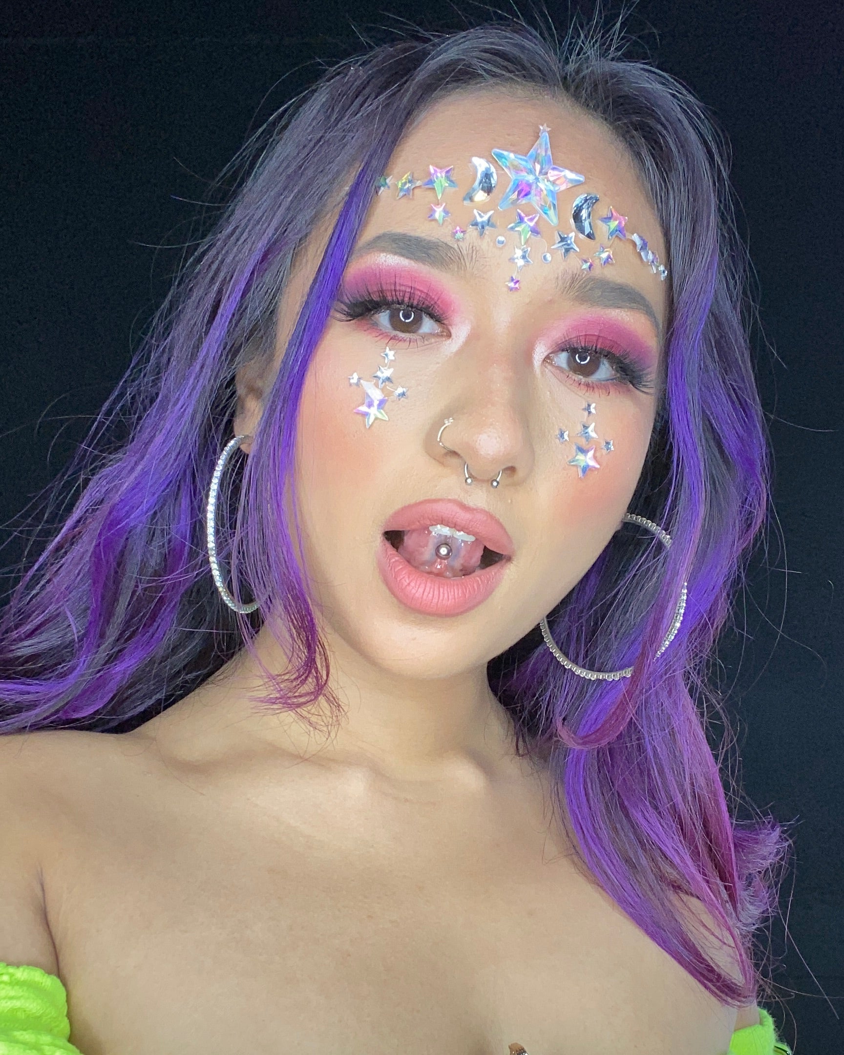 Stardust Princess Rave Face Jewel
