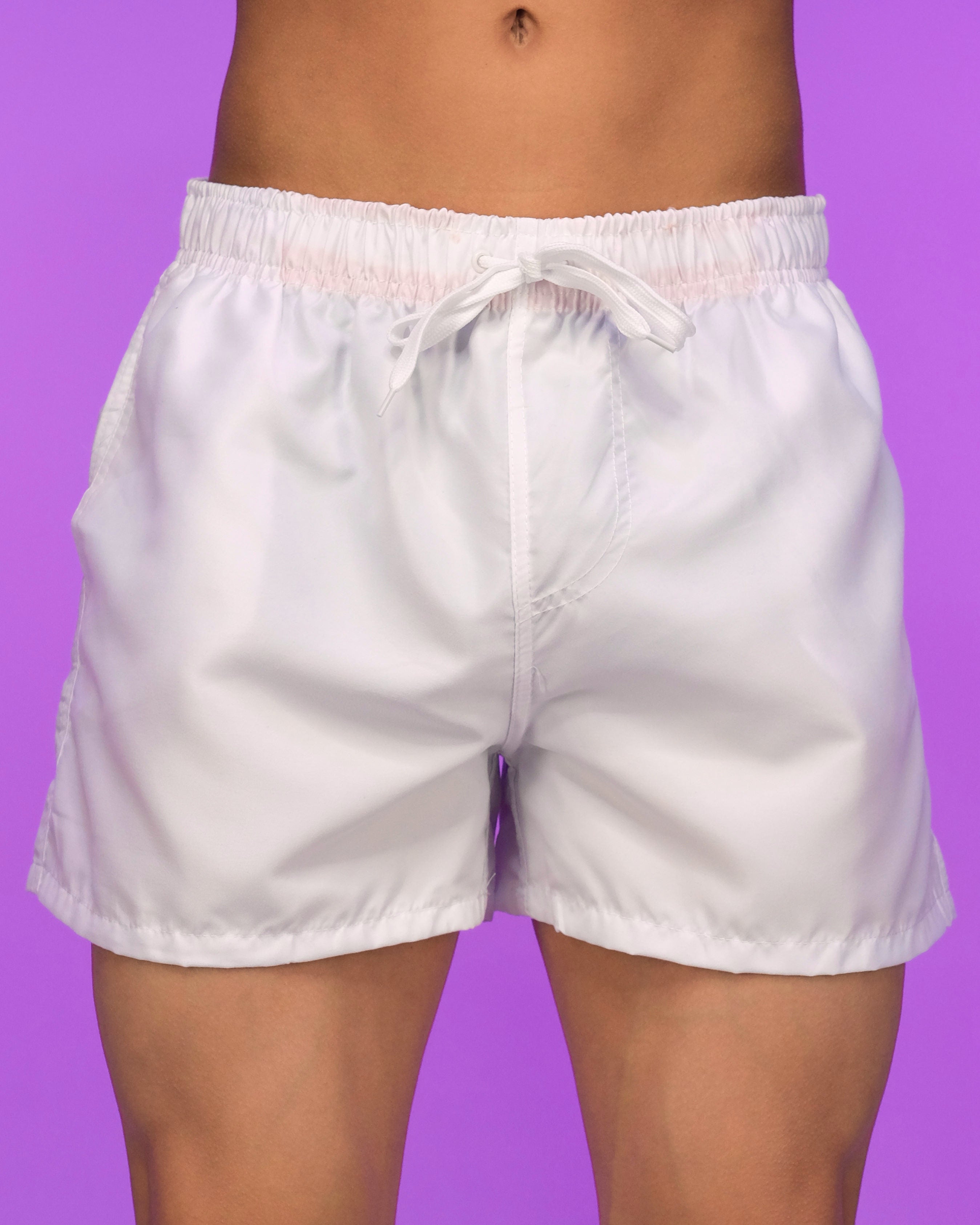 Solid Men's Drawstring Shorts