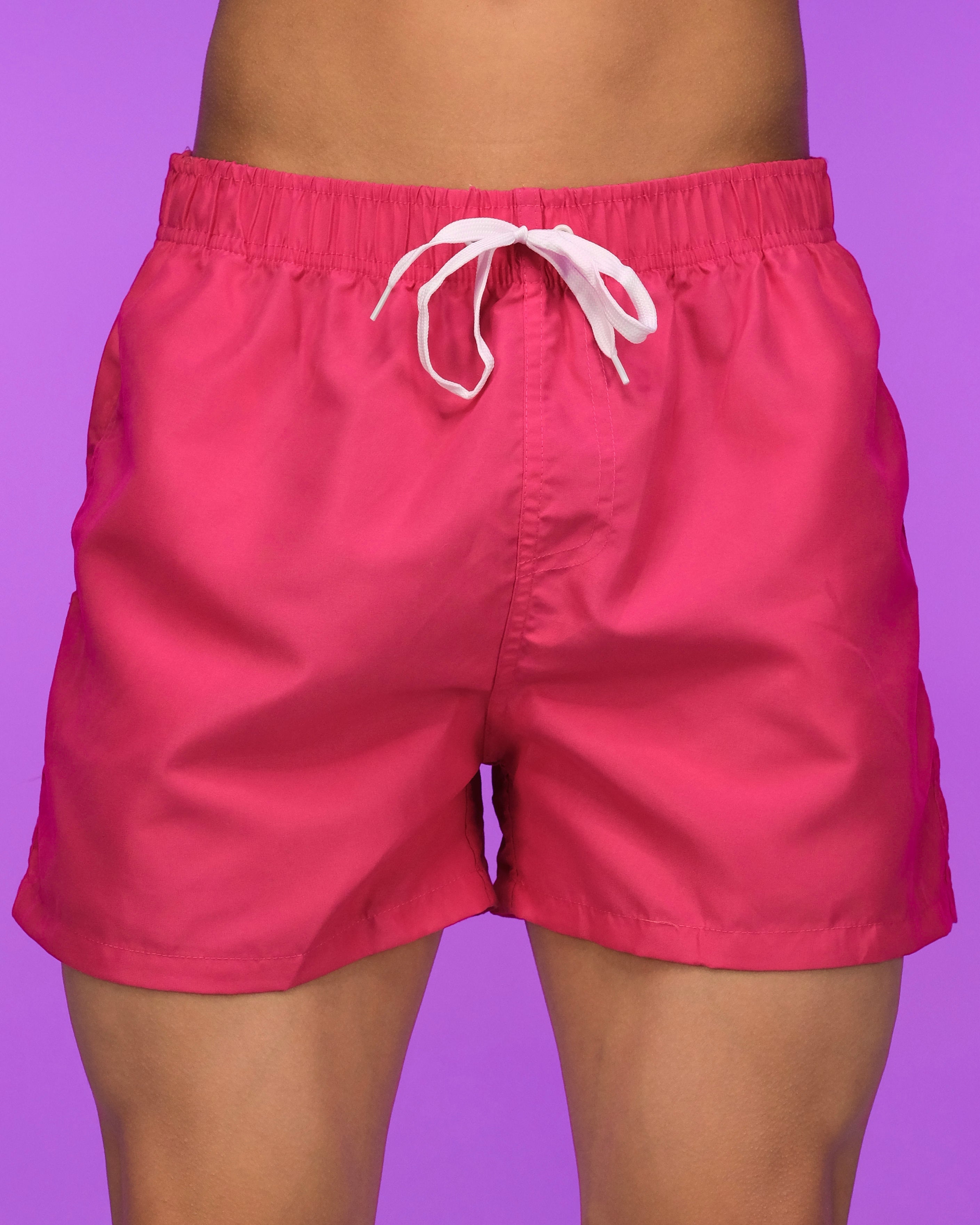 Solid Men's Drawstring Shorts