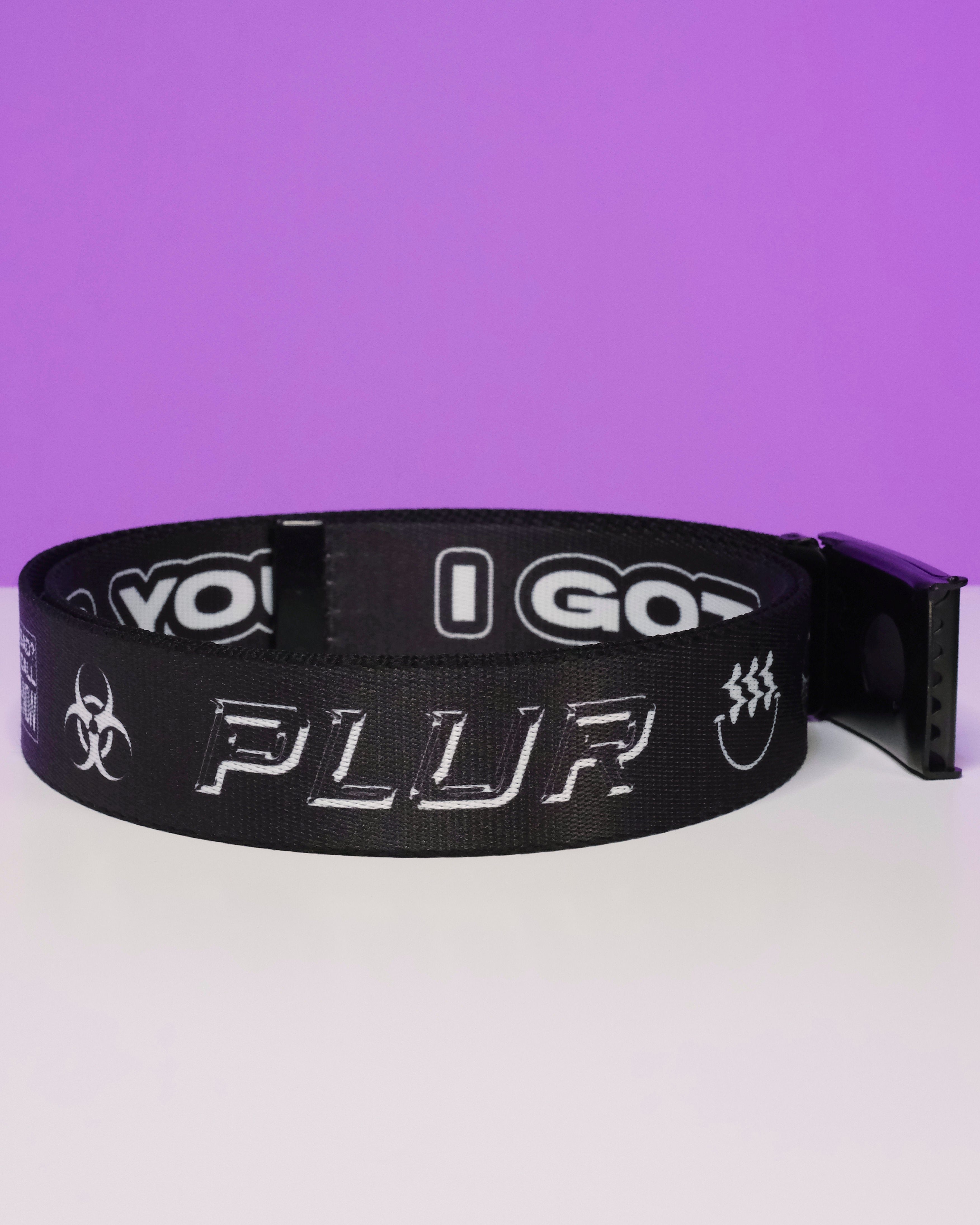 PLUR Rave Unisex Belt