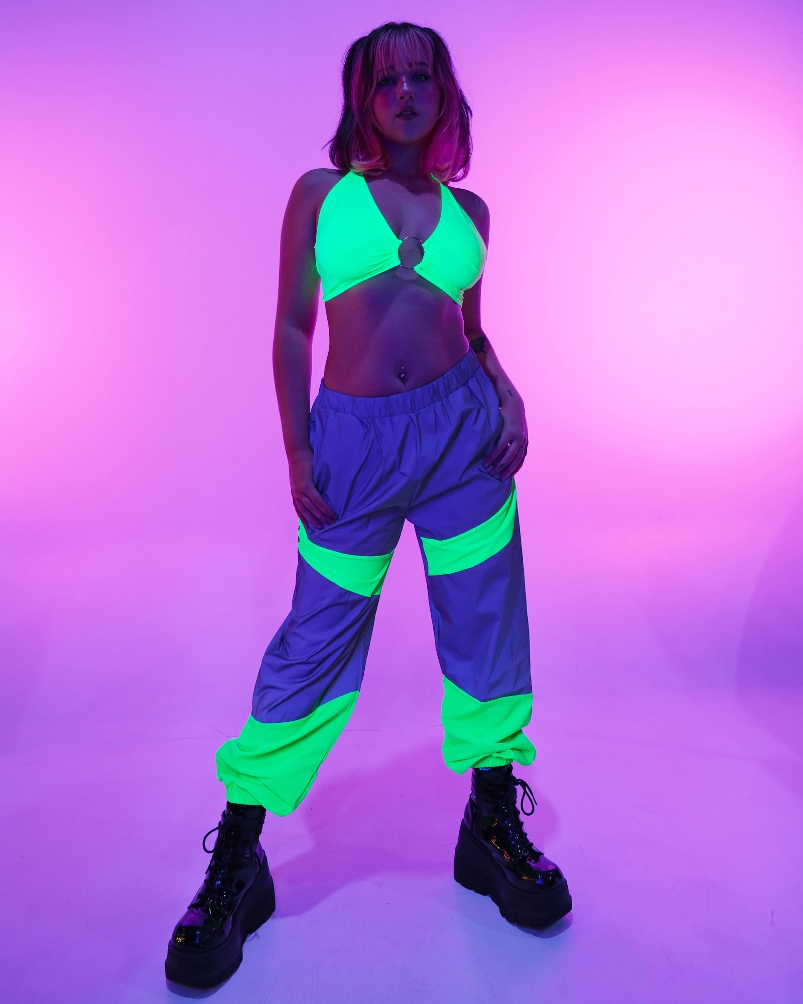 Pull U In O-Ring Halter Top
