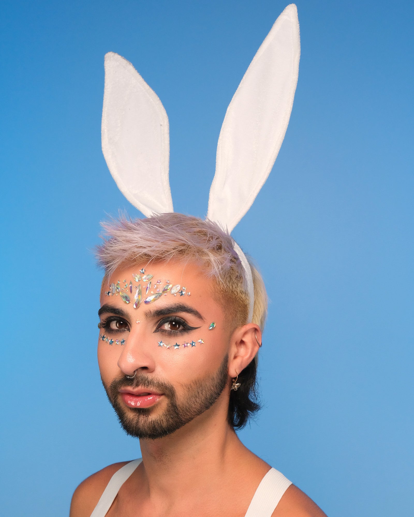 Velvet Bunny Ear Headband