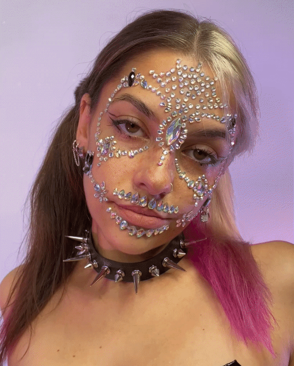 Skull Face Jewels