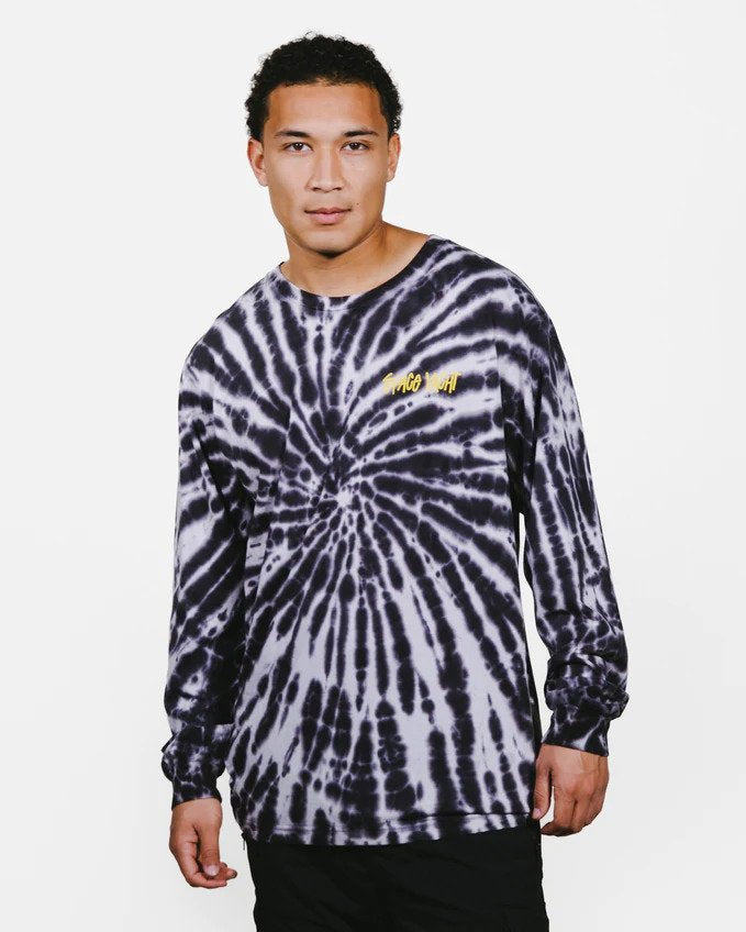 Space Yacht Welcome to Hell Black Cloud Tie Dye Tee