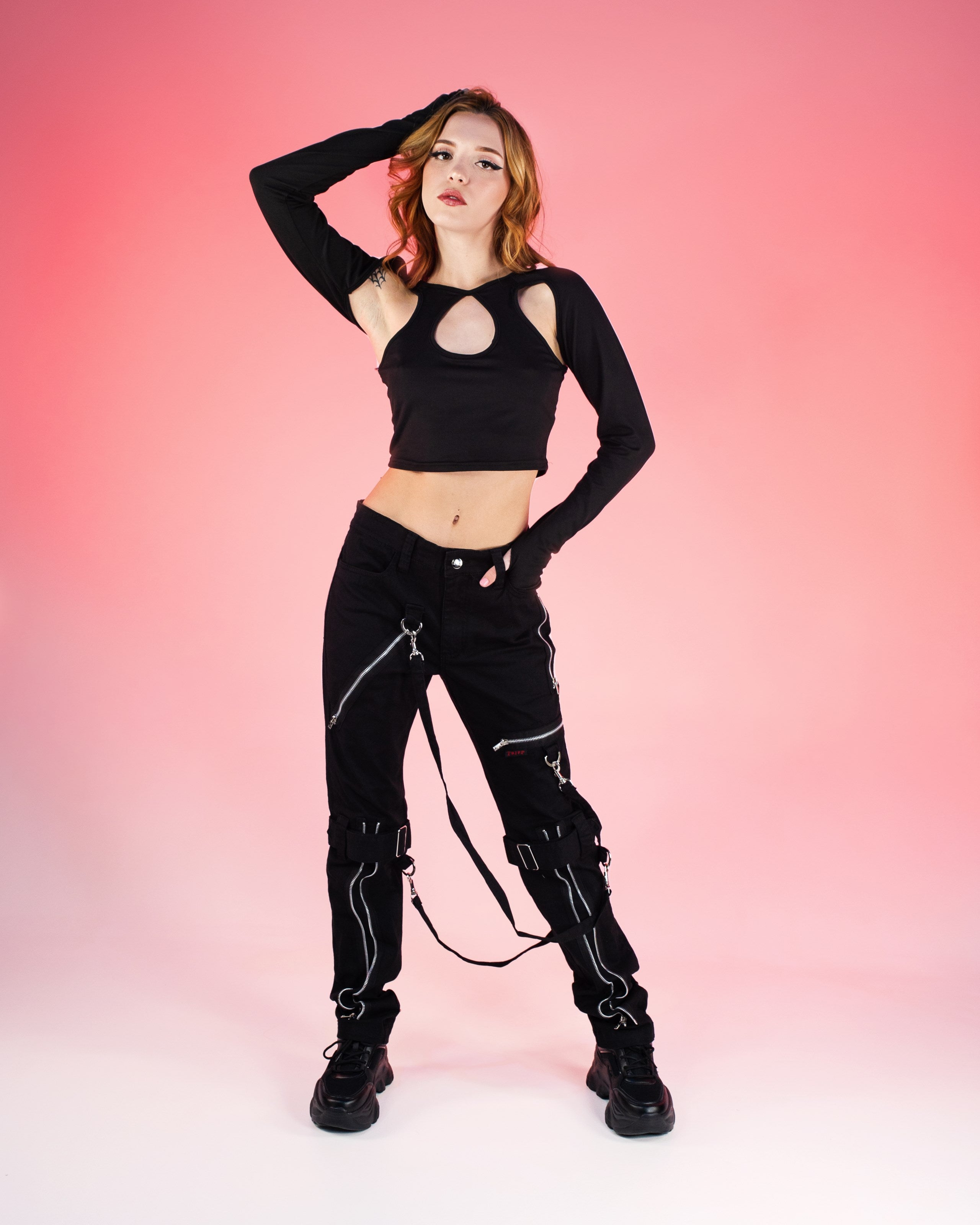 Tripp NYC Bondage Black Pants