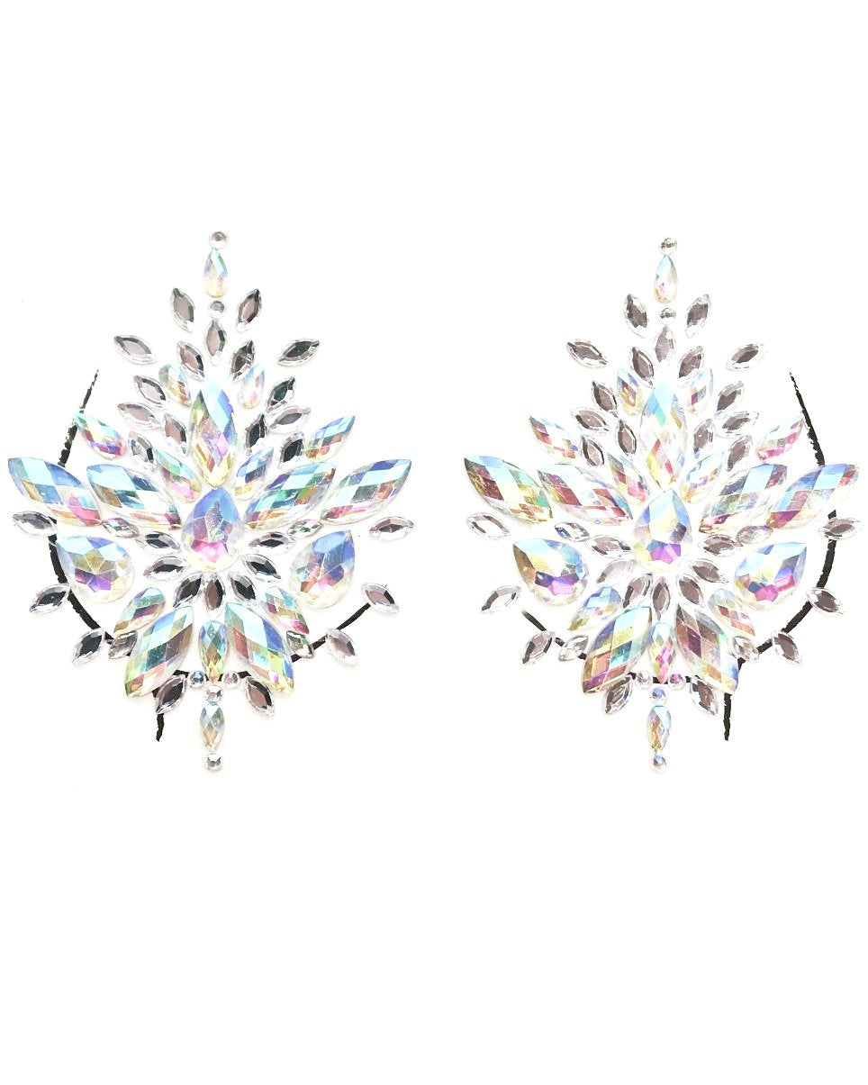 Iridescent Self-Adhesive Jewel Pasties