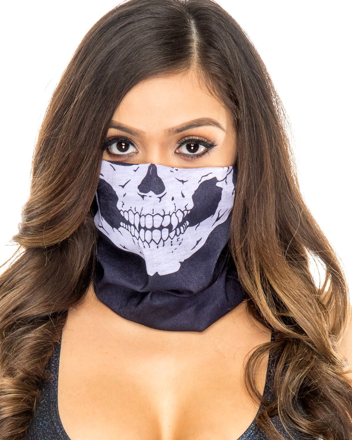 Skull Single Layer Face Mask