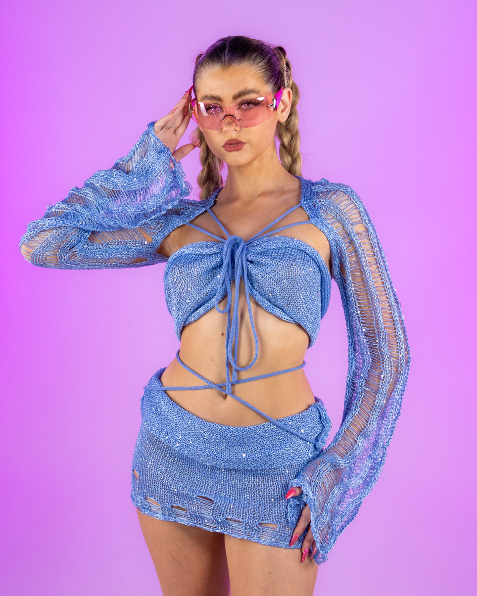 Sky Faerie 3pc Skirt Set
