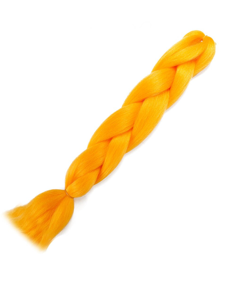24" Orange Braiding Hair Extensions