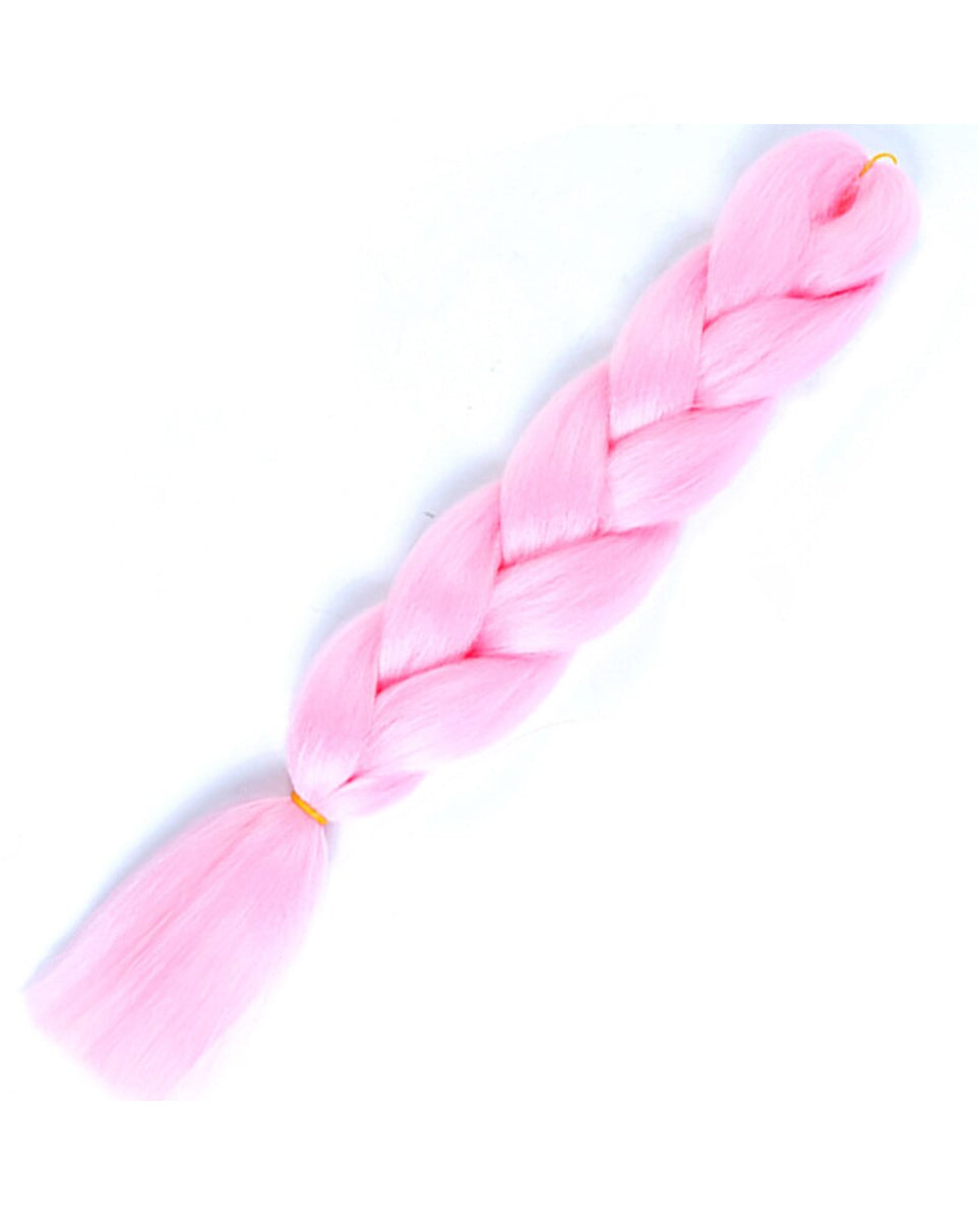 24" Light Pink Braiding Hair Extensions