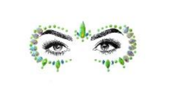 Emerald Queen Face Jewel