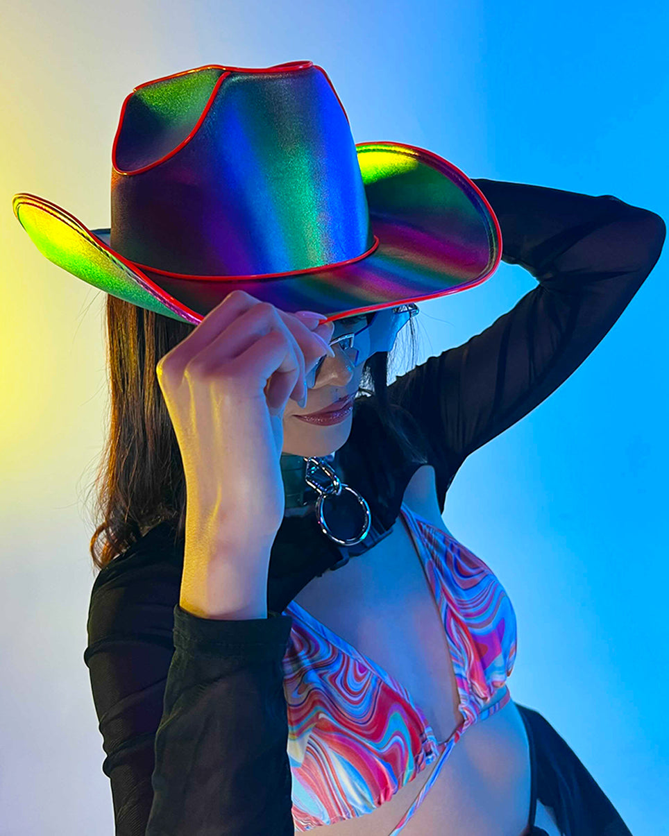 LED Cowboy Hat