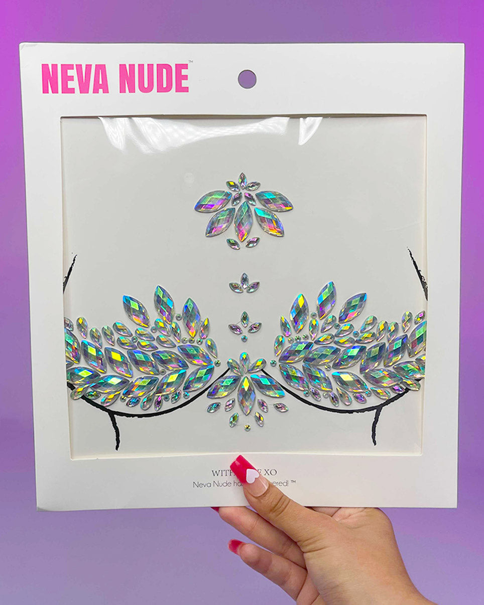 Ever Clear Iridescent Jewel Pasties