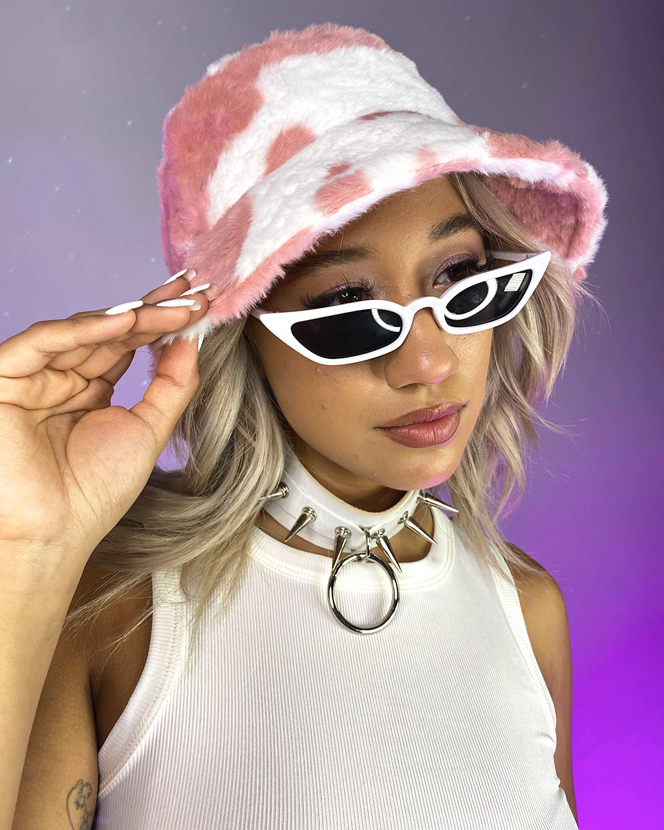 Milk and Honey Furry Bucket Hat