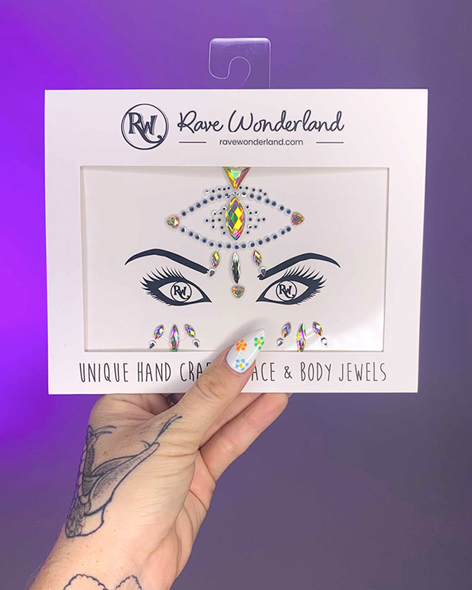 Third Eye Vibes Rave Face Jewel