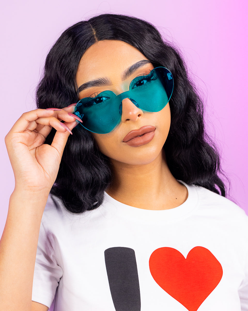 Lolita Heart-Shaped Sunglasses