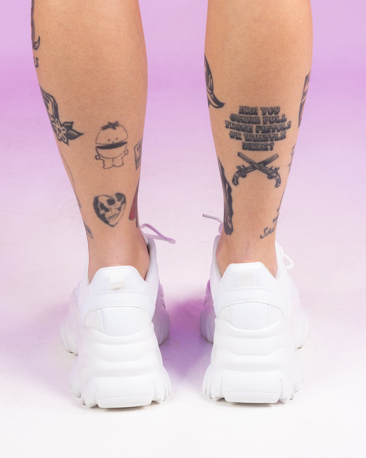 White Hanna Sneakers