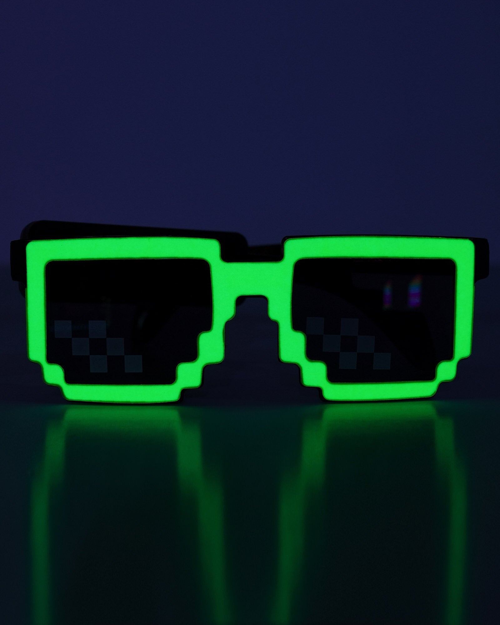 8-Bit LED Glasses