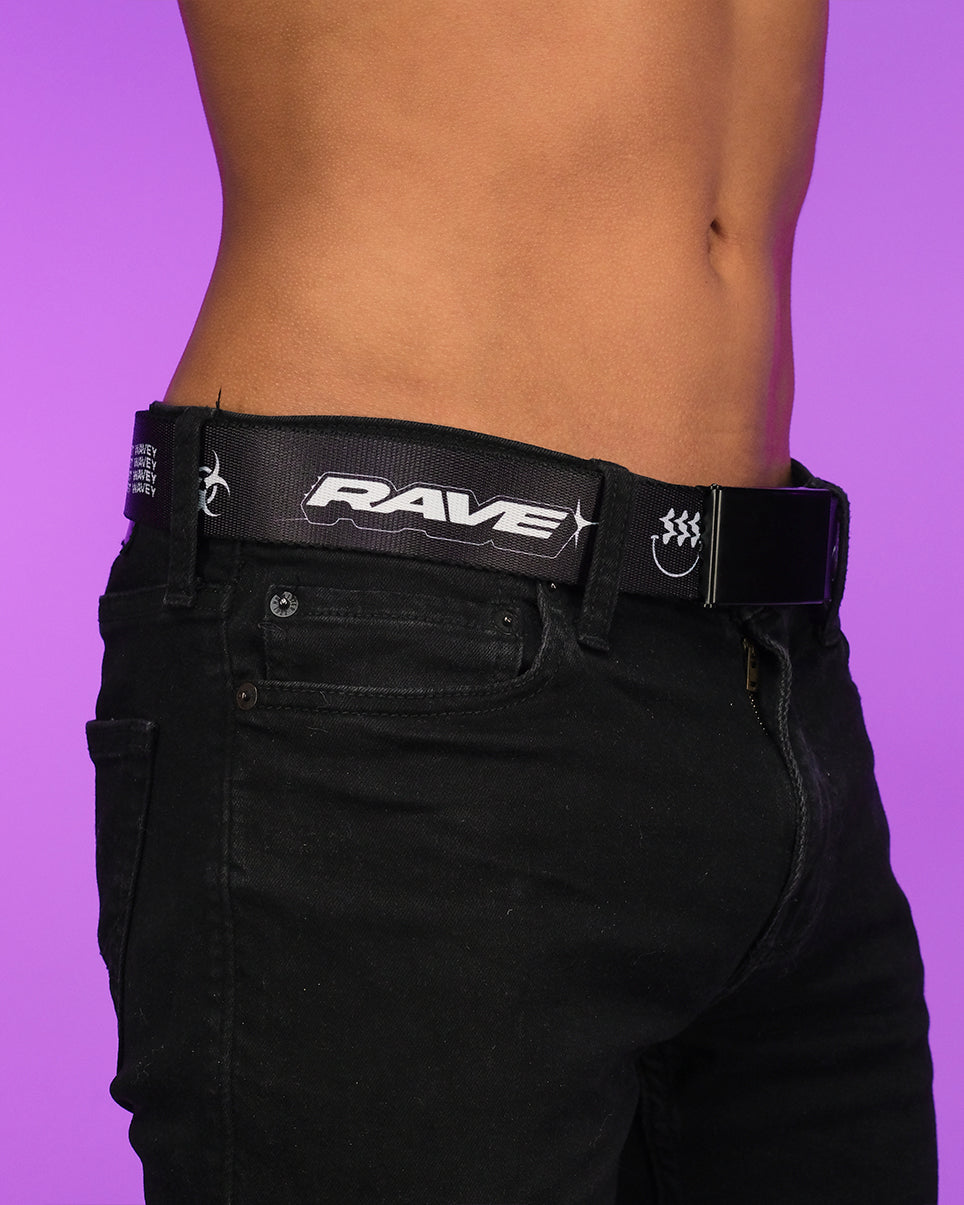 PLUR Rave Unisex Belt