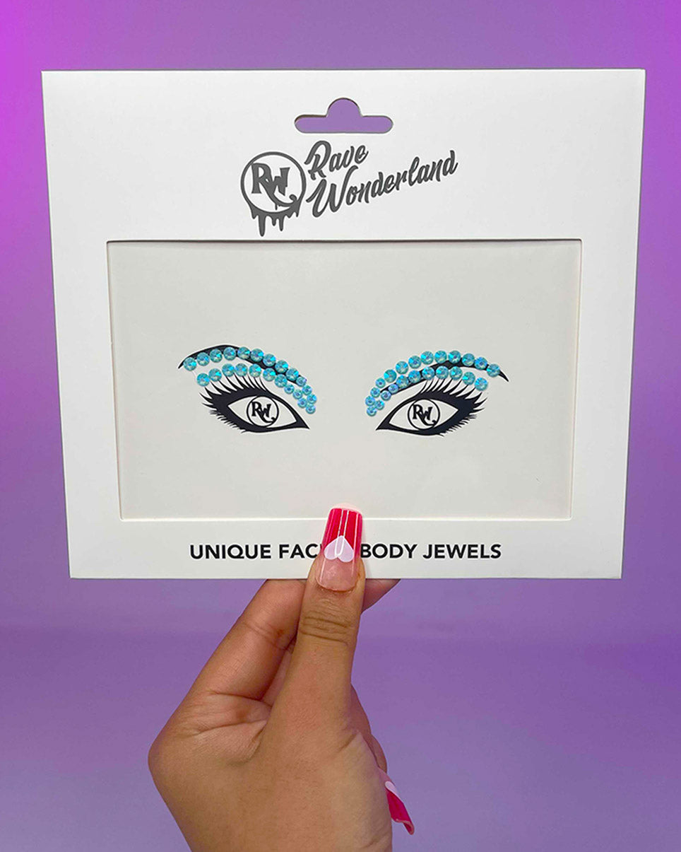 Turquoise Prism Eye Crease Jewel