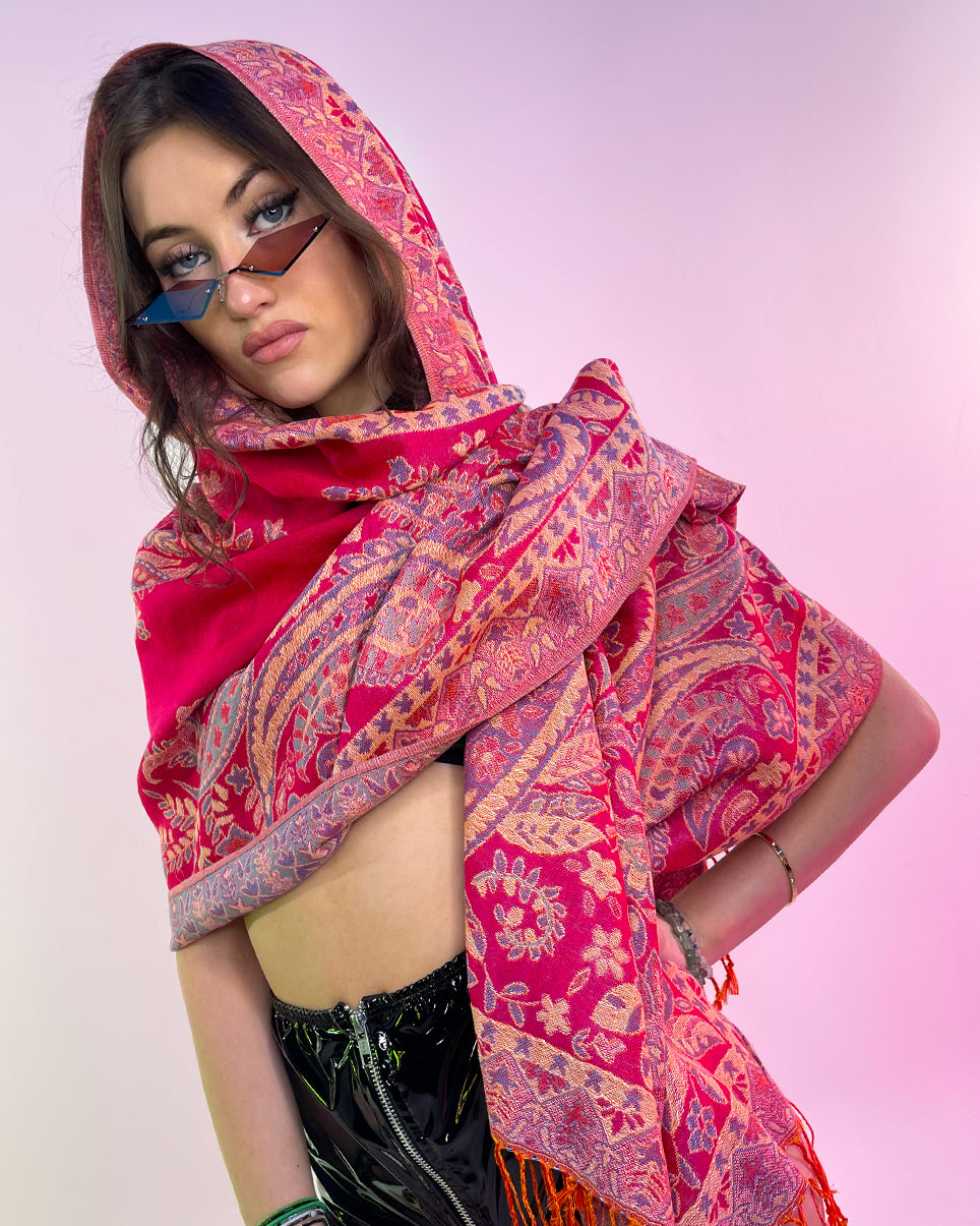 Classic Paisley Unisex Pashmina Scarf