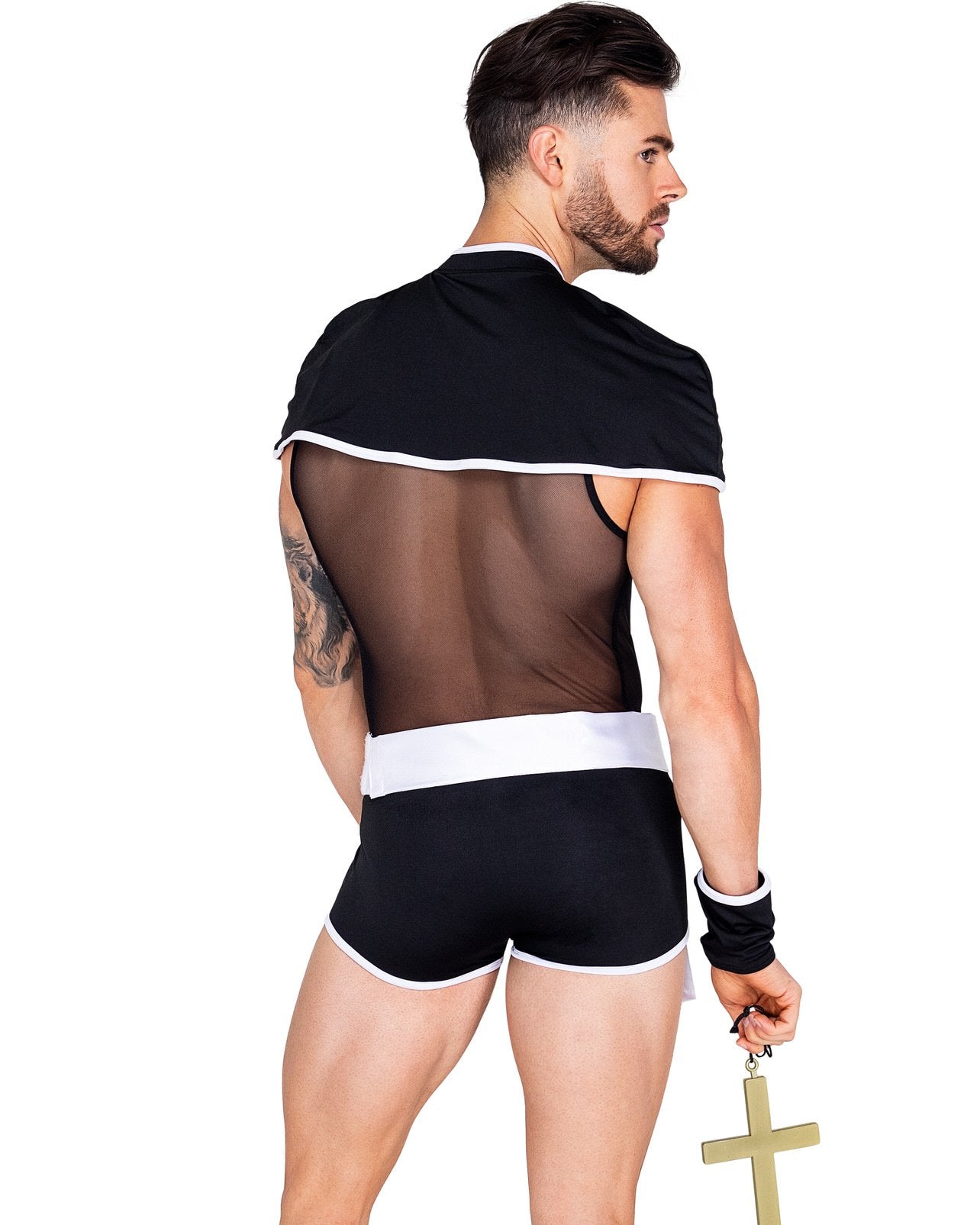 3pc Sinful Confessions Priest Costume