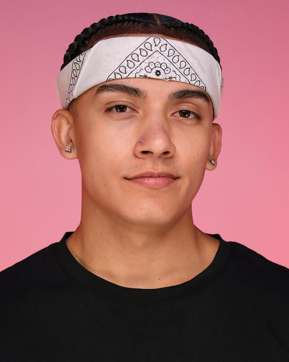 Basic Paisley Unisex Face Bandanna Mask