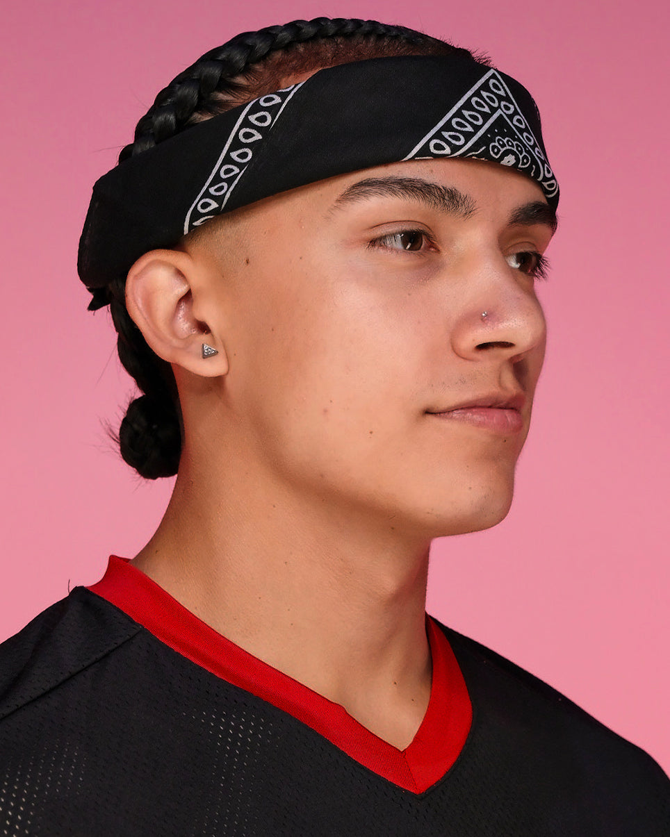 Basic Paisley Unisex Face Bandanna Mask