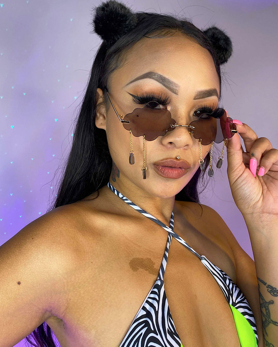 Rainy Days Cloud Color Sunglasses