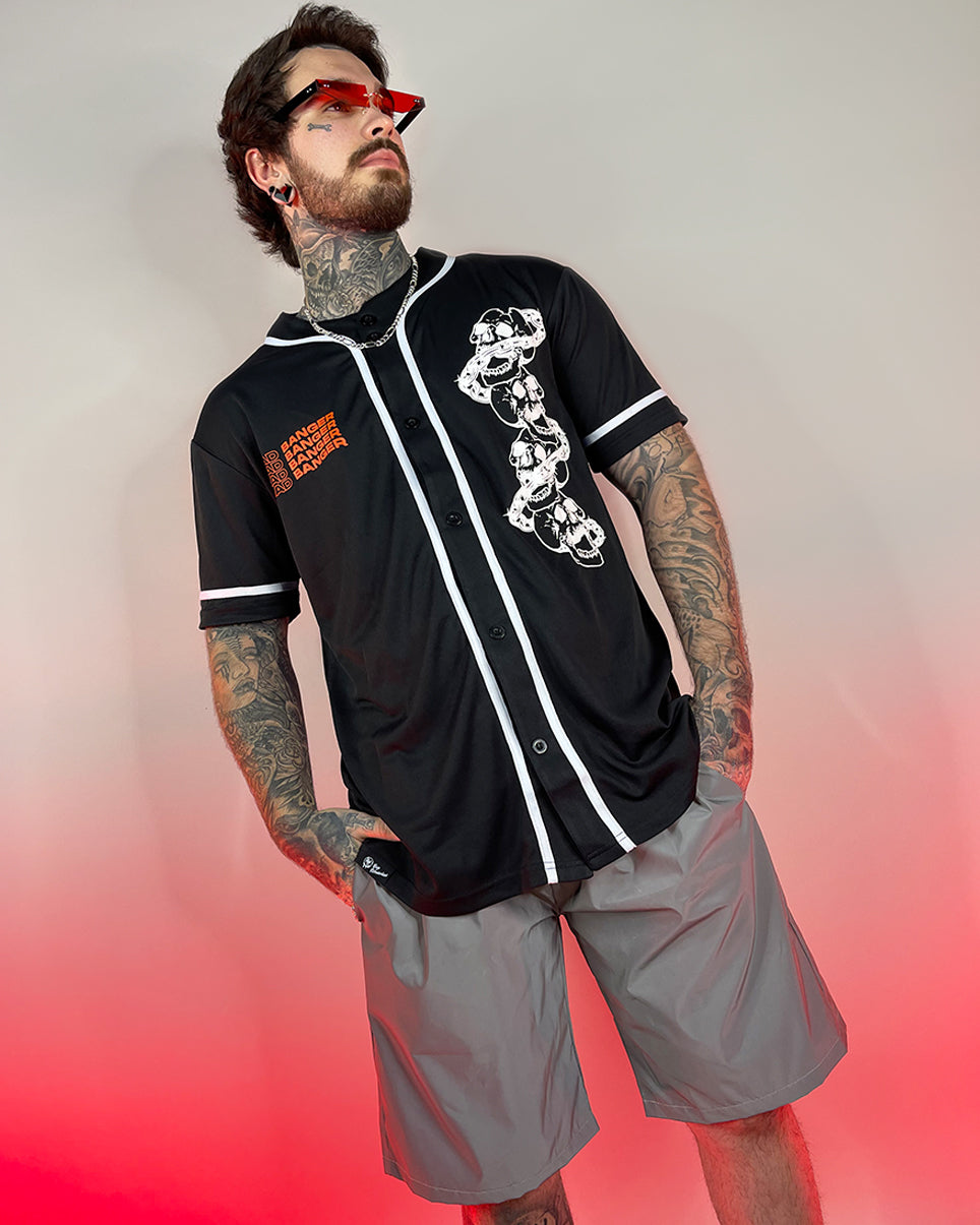 Catch Me At The Rails Headbanger Black Jersey