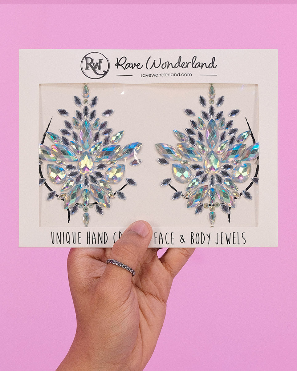 Iridescent Self-Adhesive Jewel Pasties