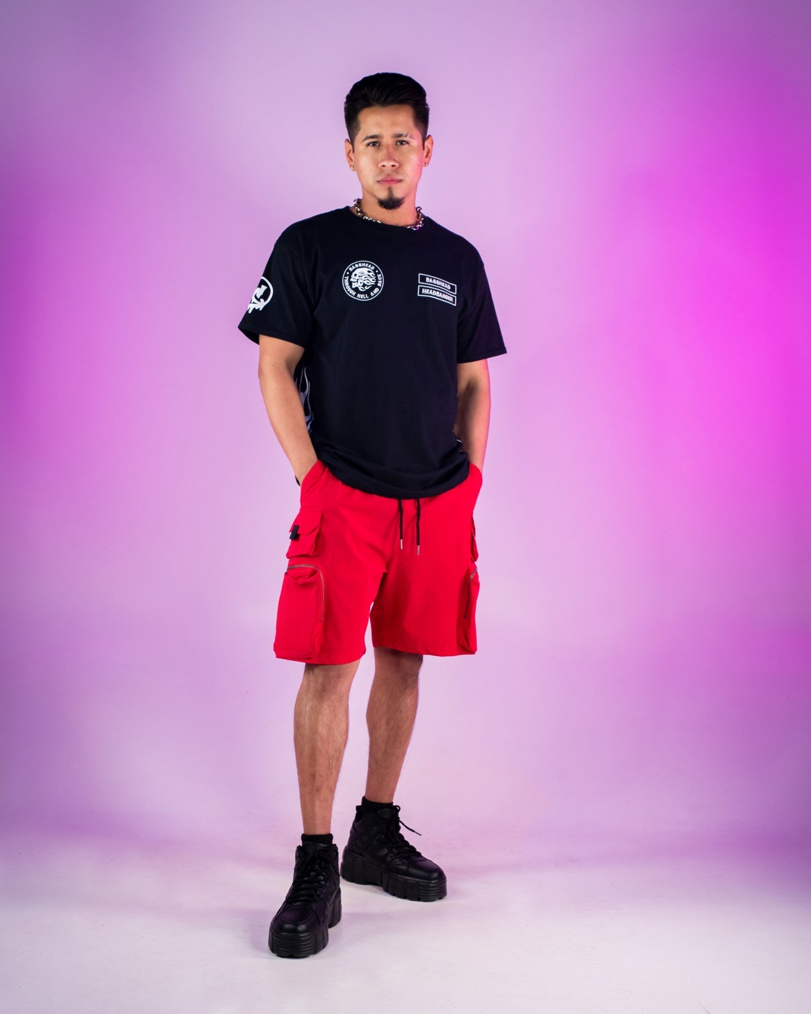 Basshead Hell and Back Men's T-Shirt