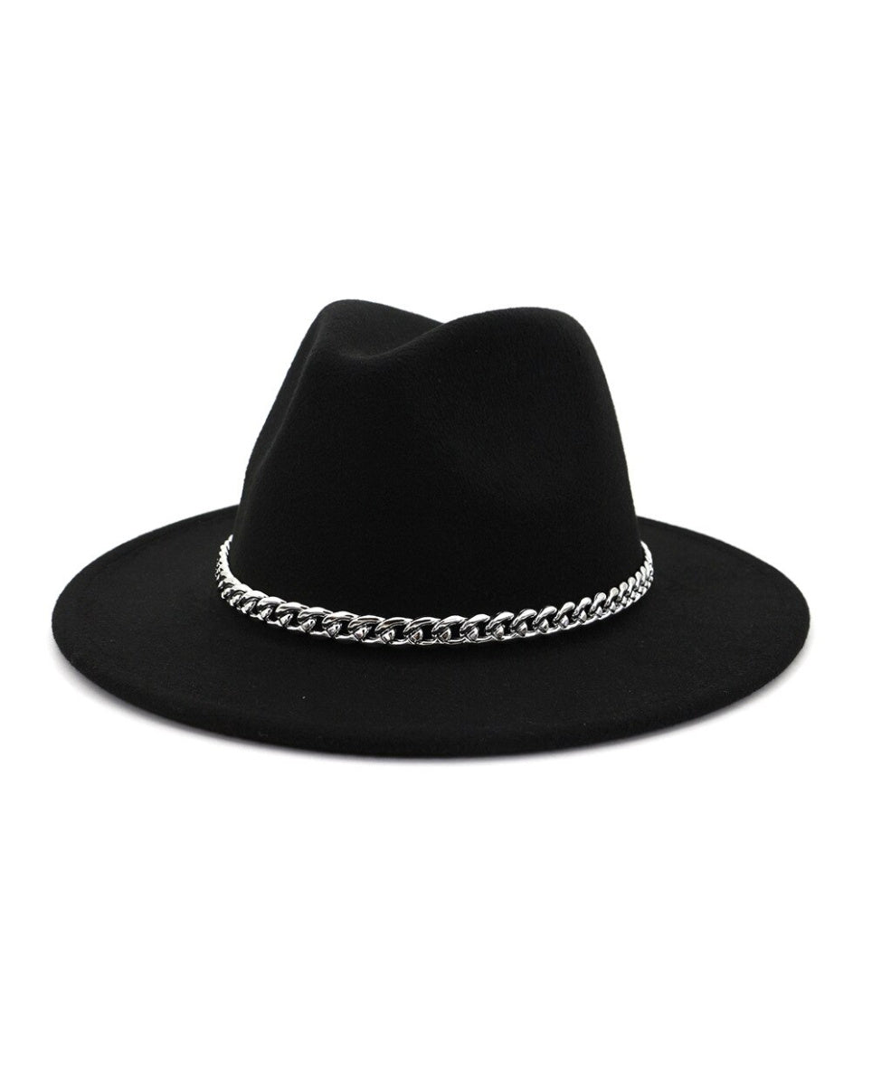 Wide Brim Fedora Hat