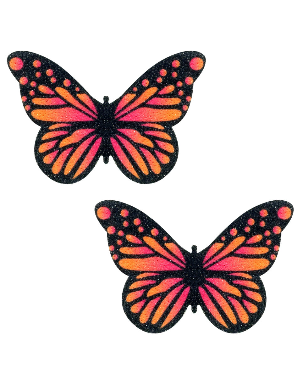 Blacklight Velvet Ombre Butterfly Kisses Pasties