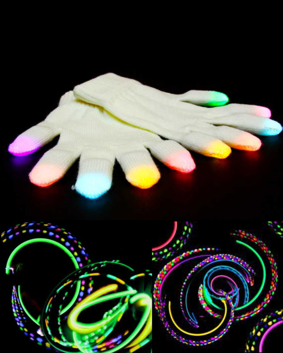 GloFX 10-Light Premier Assorted Glove Set