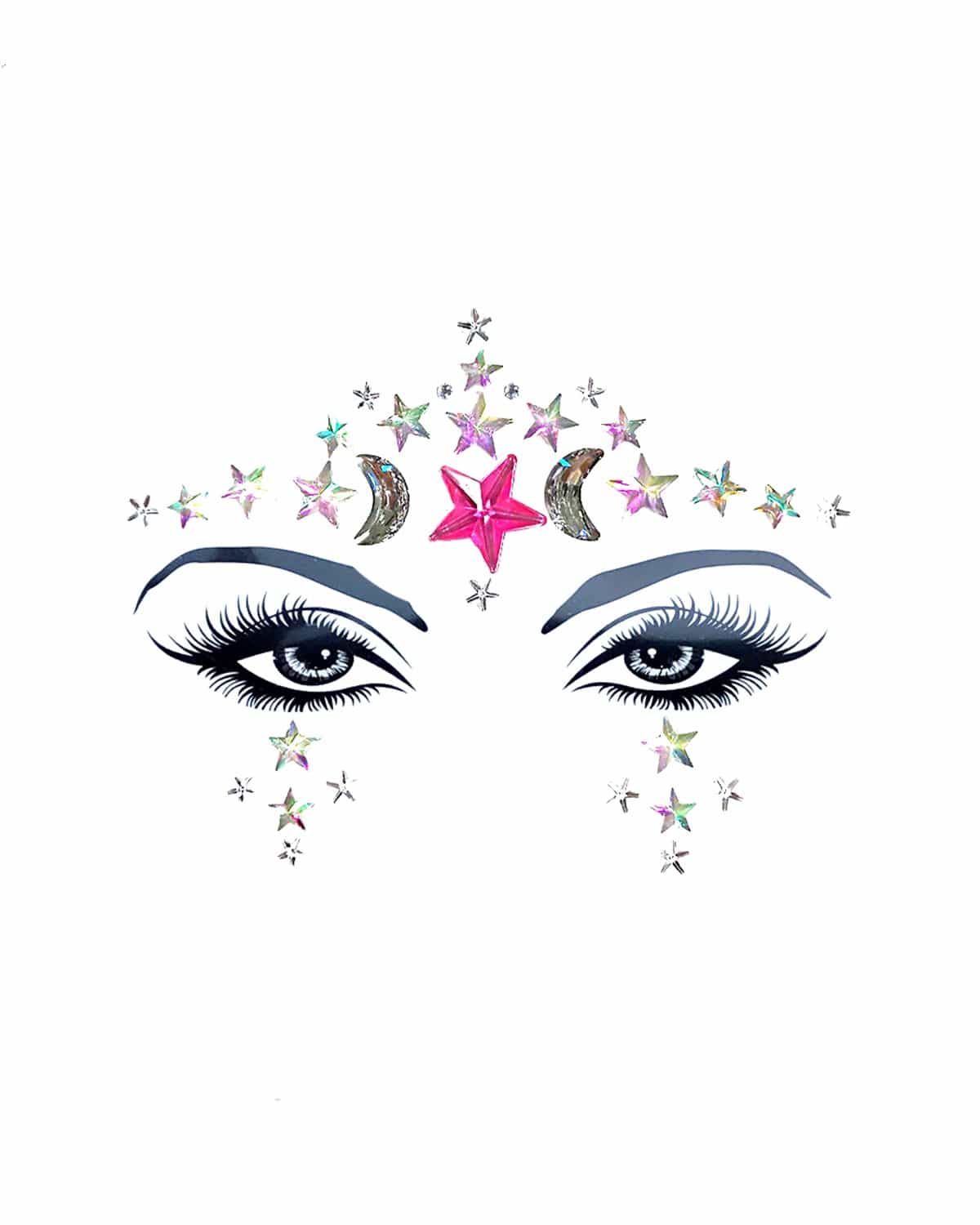 Luna Crystal Face Jewel