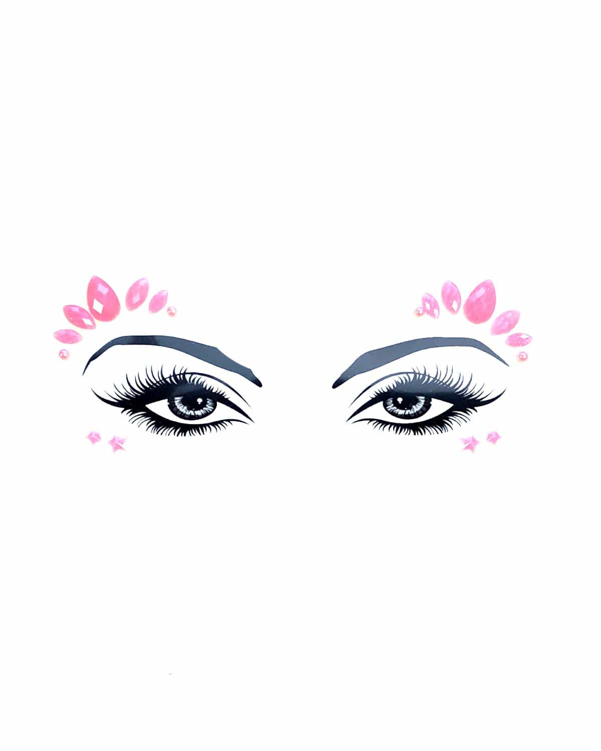 Baby Pink Pixie Crystal Face Jewel