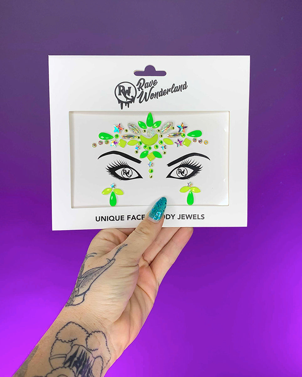 Lemon 'n Lime Face Jewel